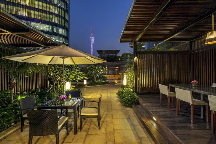Imagen de los exteriores del Apartahotel Ascott Ifc Guangzhou. Foto 10