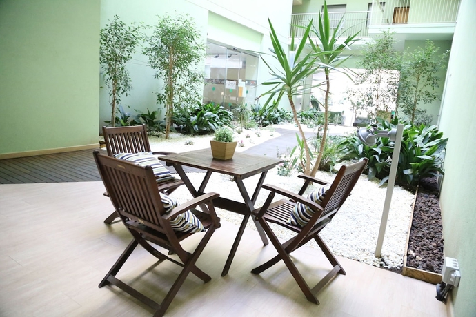 Imagen de los interiores del Apartahotel Aura Park Fira Barcelona. Foto 19