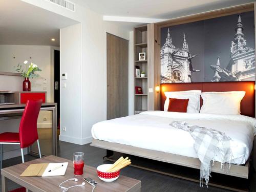 Imagen general del Apartahotel B&B HOME Caen Centre Gare. Foto 1