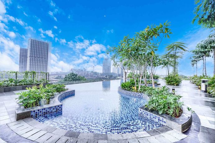 Imagen de la piscina del Apartahotel Citadines Antasari Jakarta. Foto 12