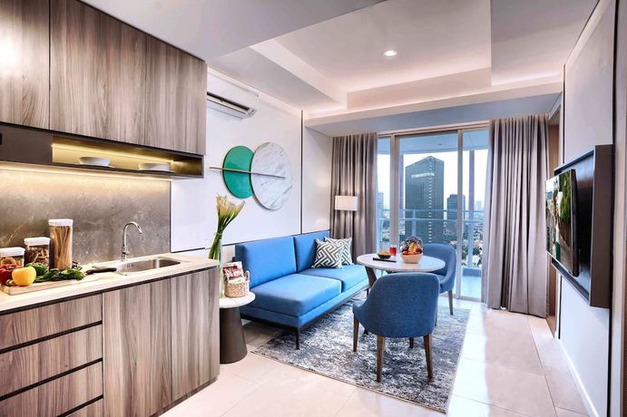 Imagen de la habitación del Apartahotel Citadines Antasari Jakarta. Foto 5