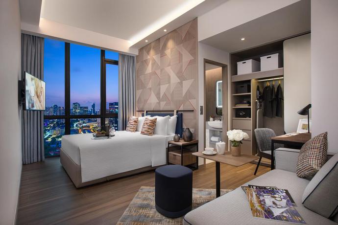 Imagen de la habitación del Apartahotel Citadines Balestier Singapore. Foto 10