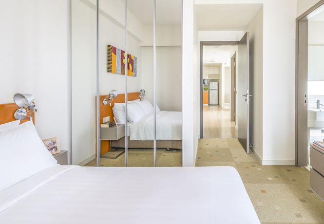 Imagen de la habitación del Apartahotel Citadines Mount Sophia Singapore. Foto 10