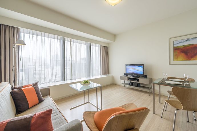 Imagen de la habitación del Apartahotel Citadines Mount Sophia Singapore. Foto 12