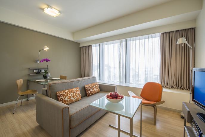 Imagen de la habitación del Apartahotel Citadines Mount Sophia Singapore. Foto 14