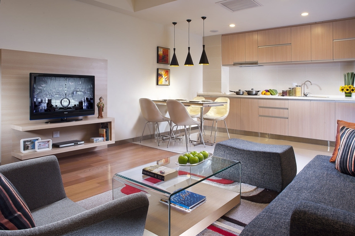 Imagen de los interiores del Apartahotel Citadines Xingqing Palace Xi'an. Foto 16