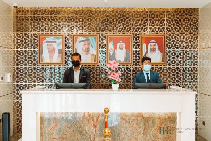 Imagen de los interiores del Apartahotel HE Hotel Apartments. Foto 12