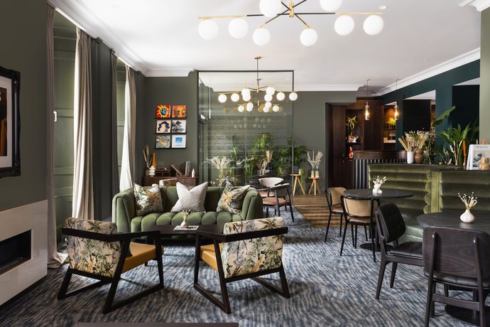 Imagen de los interiores del Apartahotel Heeton Concept Aparthotel Edinburgh Queen Street. Foto 18