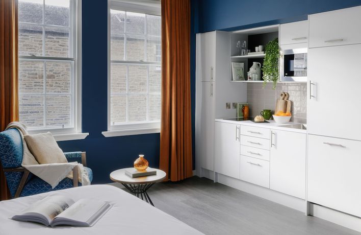 Imagen de la habitación del Apartahotel Heeton Concept Aparthotel Edinburgh Queen Street. Foto 13
