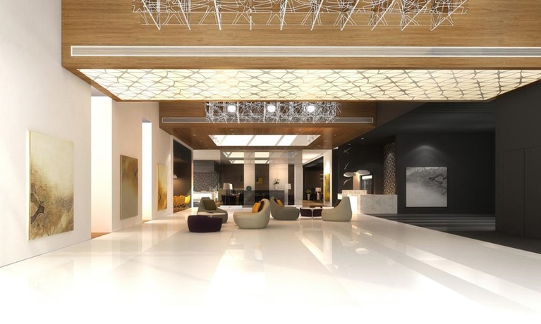 Imagen de los interiores del Apartahotel Hyatt Place Dubai Wasl District. Foto 13