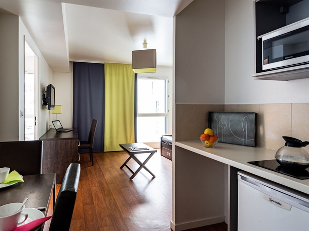 Imagen de los interiores del Apartahotel Lagrange Apart'hotel Paris/boulogne. Foto 8