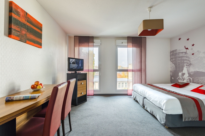 Imagen de los interiores del Apartahotel Lagrange Apart'hotel Strasbourg Wilson. Foto 14