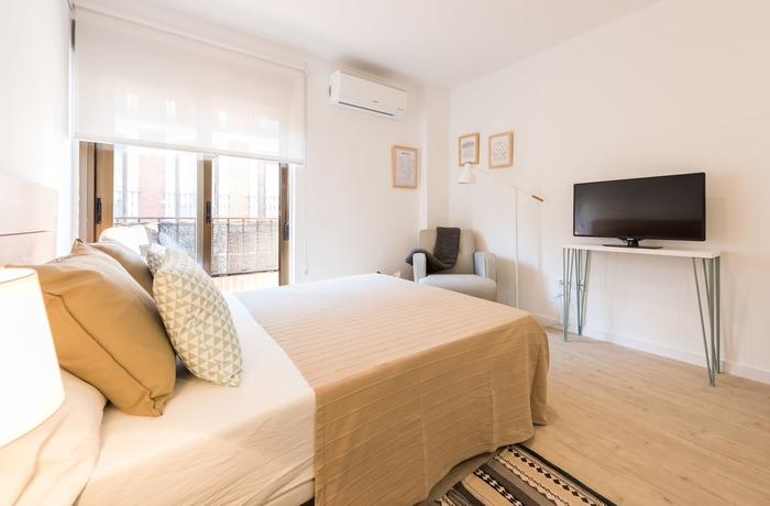 Imagen de la habitación del Apartahotel Landh La Latina. Foto 15