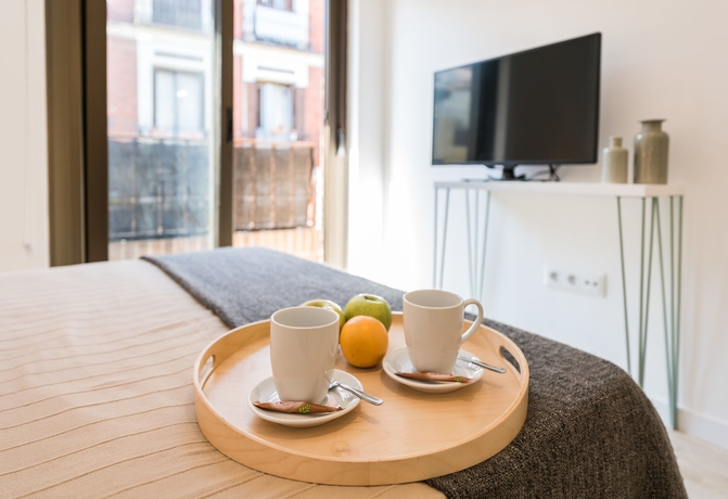 Imagen de la habitación del Apartahotel Landh La Latina. Foto 16