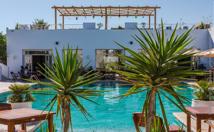 Imagen de la piscina del Apartahotel Les Jardins De Toumana. Foto 15