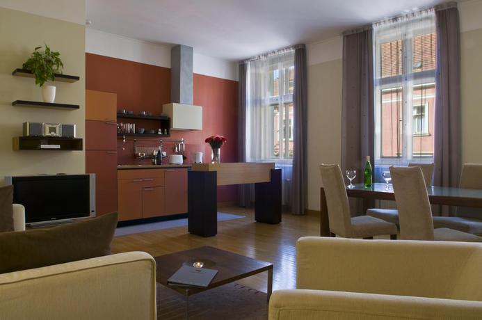 Imagen general del Apartahotel Mamaison Residence Belgicka Prague. Foto 5