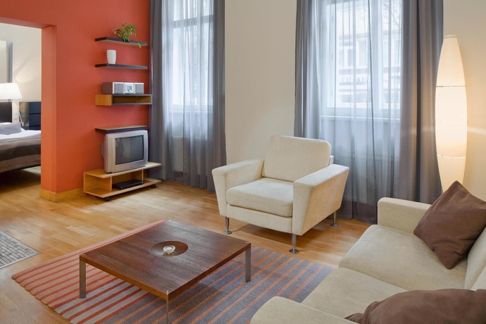 Imagen de la habitación del Apartahotel Mamaison Residence Belgicka Prague. Foto 12