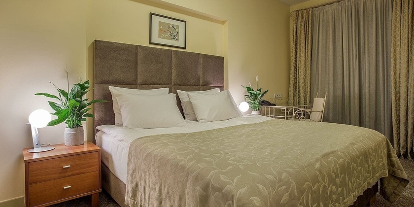 Imagen de la habitación del Apartahotel Mamaison Residence Izabella Budapest. Foto 7