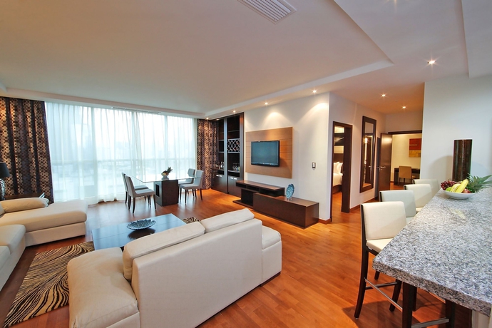 Imagen de los interiores del Apartahotel Marriott Executive Apartments Panama City, Finisterre. Foto 12