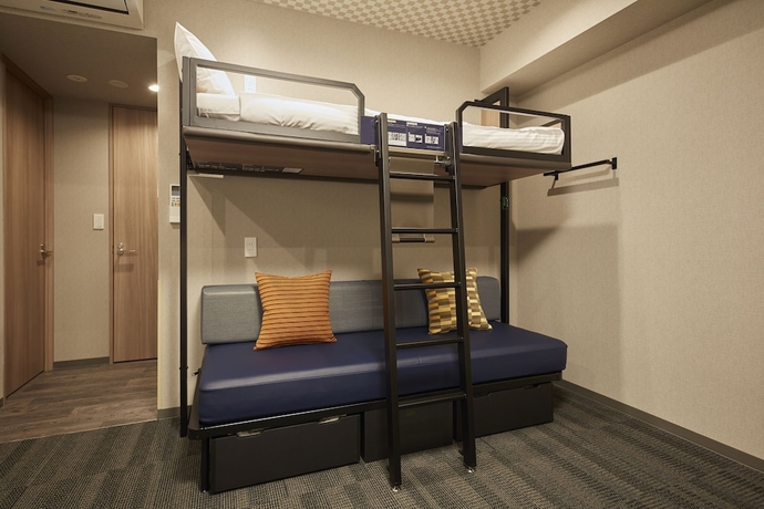 Imagen de la habitación del Apartahotel Monday Apart Premium Ueno Okachimachi. Foto 9