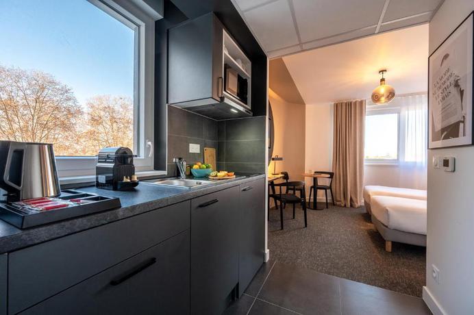 Imagen de la habitación del Apartahotel Nemea Coeur Europe Strasbourg Illkirch. Foto 4