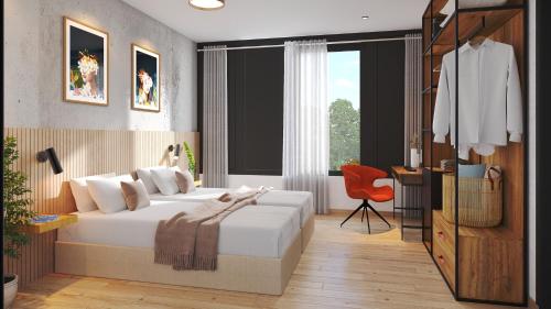 Imagen general del Apartahotel Nonanteneuf appart hōtel Genève Étang - Airport - contactless check-in. Foto 5