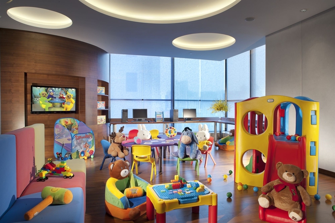 Imagen de los interiores del Apartahotel Oakwood Premier Guangzhou. Foto 13