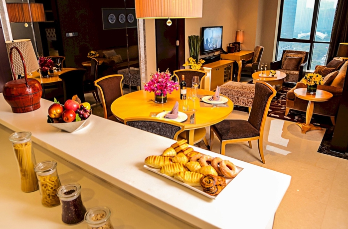 Imagen de la habitación del Apartahotel Oakwood Premier Guangzhou. Foto 11