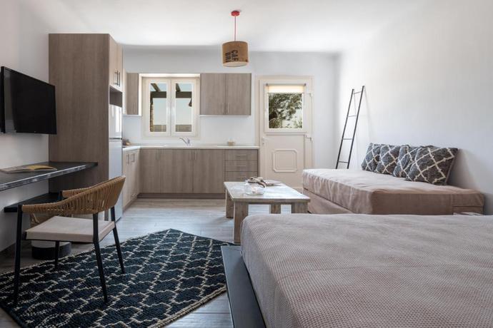 Imagen de la habitación del Apartahotel Olive Mykonos Villas. Foto 8
