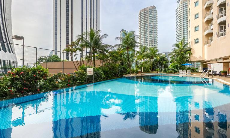 Imagen de la piscina del Apartahotel Perdana Kuala Lumpur City Centre. Foto 8