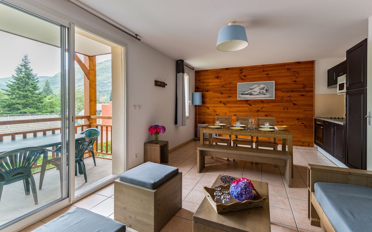 Imagen de los interiores del Apartahotel Résidence Lagrange Vacances Le Belvédère. Foto 11