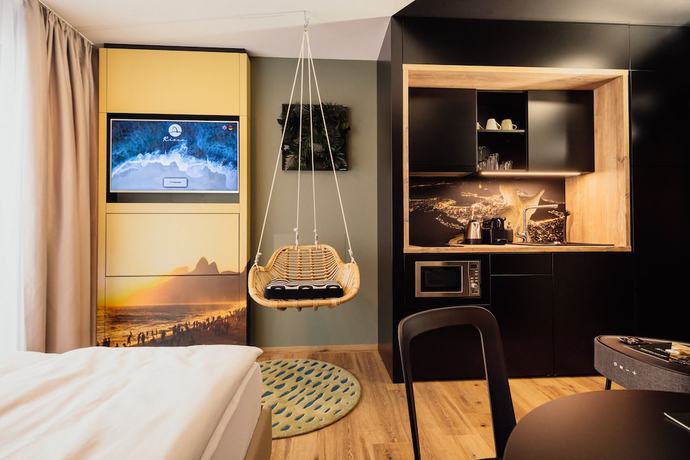 Imagen de la habitación del Apartahotel Rioca Frankfurt Posto 7. Foto 9