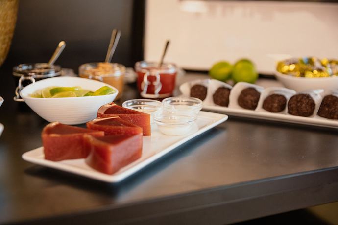 Imagen del bar/restaurante del Apartahotel Rioca Frankfurt Posto 7. Foto 4