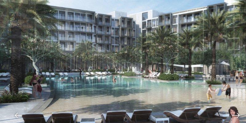 Imagen de la piscina del Apartahotel The Apartments At Caesars Palace Dubai. Foto 19