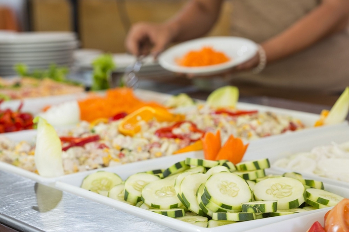 Imagen del bar/restaurante del Apartahotel The Patio Suite Hotel. Foto 2