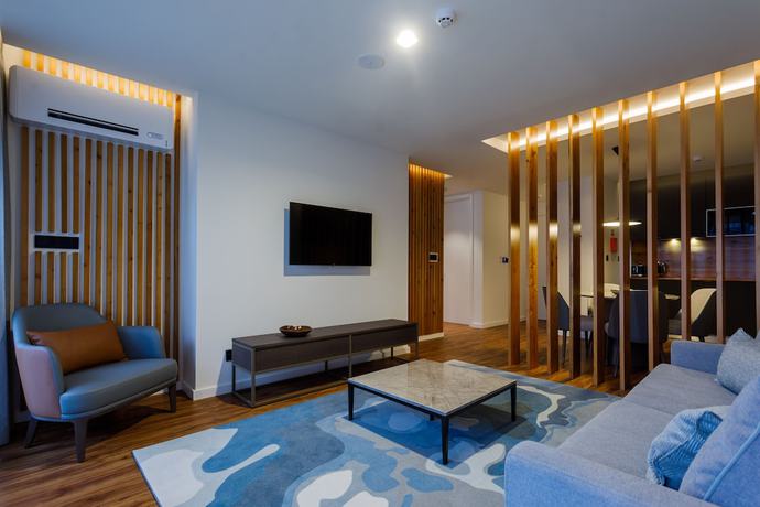 Imagen de la habitación del Apartahotel The Shipyard Angra. Foto 4