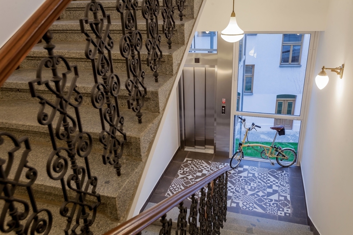 Imagen de los interiores del Apartahotel Vinohradský Dum. Foto 14