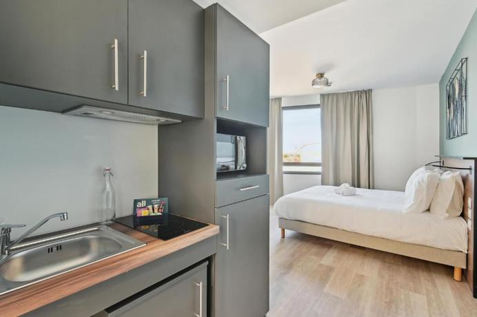 Imagen general del Apartahotel and hotel All Suites Paris 13 Porte d'Italie. Foto 14