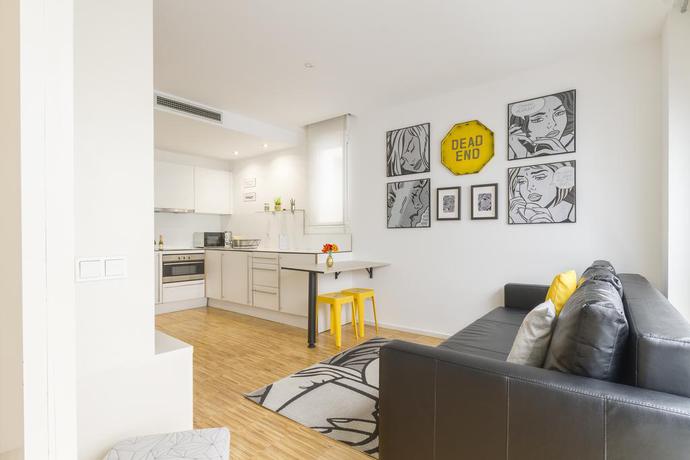 Imagen de la habitación del Apartamentos 7rooms7 Gran Via Madrid. Foto 6