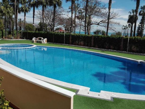 Imagen de la piscina del Apartamentos Acapulco Marina DOr 3000. Foto 23