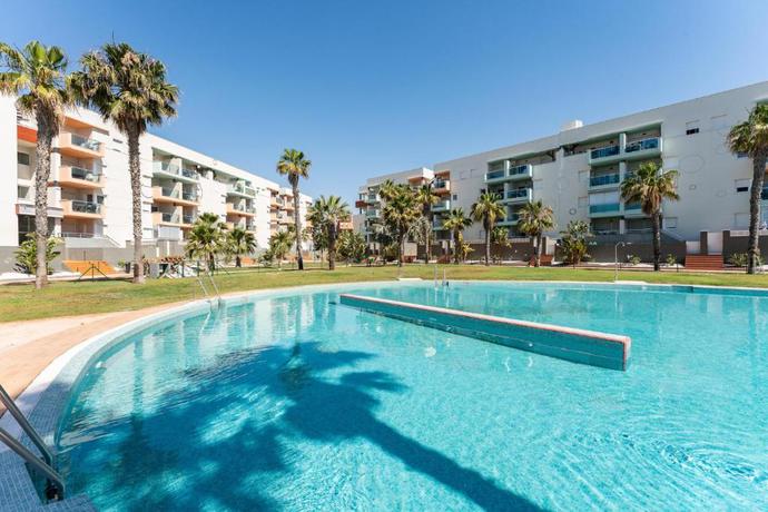 Imagen de la piscina del Apartamentos AlmeriaSuite Palm Beach Pool and Golf. Foto 11