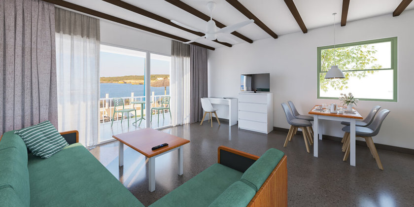Imagen de la habitación del Apartamentos Aluasun Far Menorca Hotel. Foto 6
