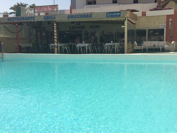 Imagen del bar/restaurante del Apartamentos Amazonas, Playa del Inglés. Foto 6