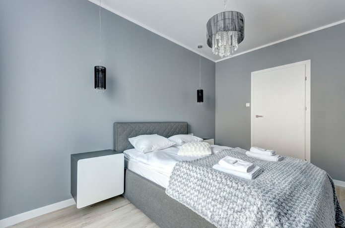 Imagen de la habitación del Apartamentos Apartments Nowa Motława Gdańsk by Noclegi Renters. Foto 3