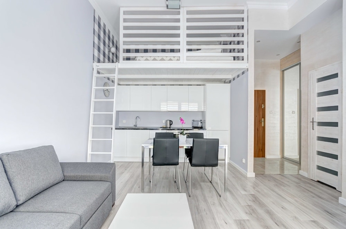 Imagen de la habitación del Apartamentos Apartments Nowa Motława Gdańsk by Noclegi Renters. Foto 7