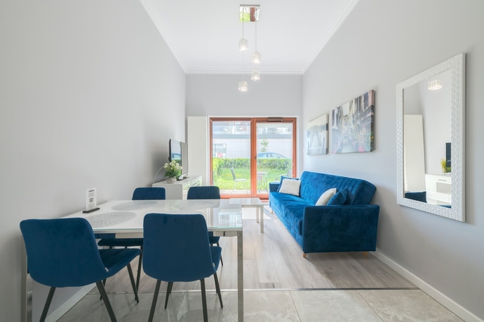 Imagen de la habitación del Apartamentos Apartments Nowa Motława Gdańsk by Noclegi Renters. Foto 10