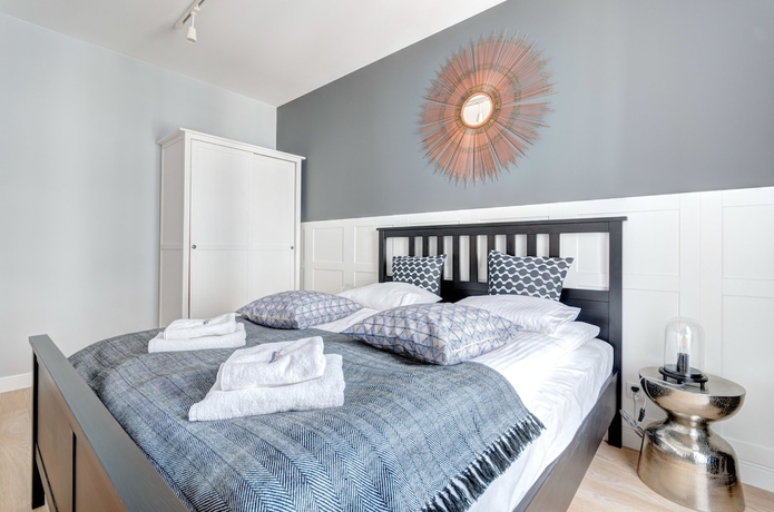 Imagen de la habitación del Apartamentos Apartments Nowa Motława Gdańsk by Noclegi Renters. Foto 13