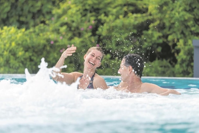 Imagen de la piscina del Apartamentos Appartementhaus Bahlo. Foto 15