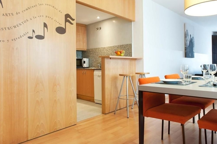 Imagen de la habitación del Apartamentos Aspasios Plaza Real Apartments. Foto 8