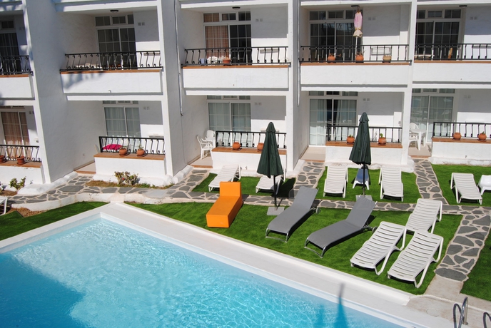 Imagen de la piscina del Apartamentos Atlantic Sun Beach - Gay Men Only. Foto 14